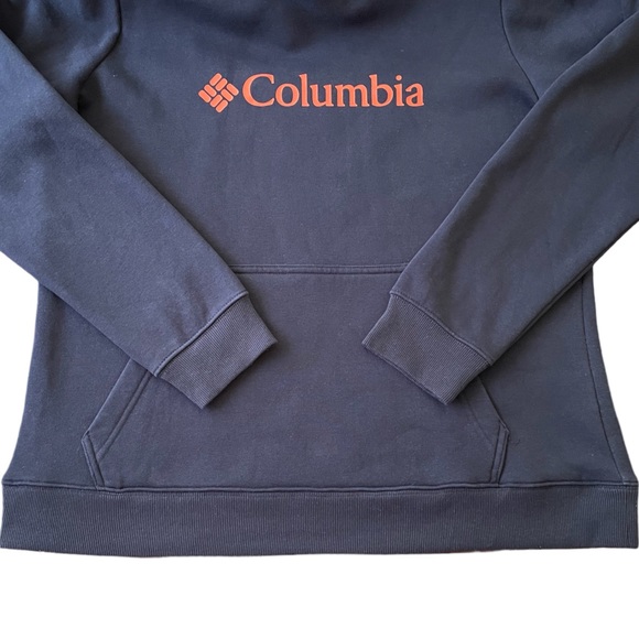 Columbia Women's Logo Hoodie, Dark Nocturnal Legacy - Picture 8 of 11